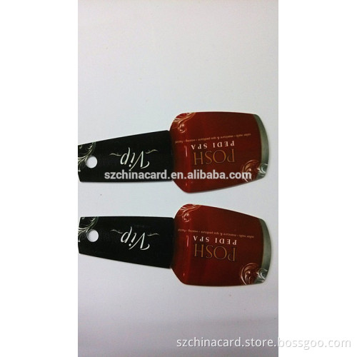 Customized signature panel pvc card
